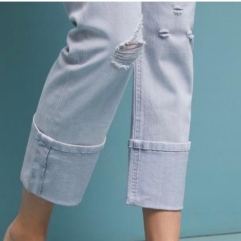NWT Pilcro and The Letterpress Slim Straight Ankle Jeans. Size 26 Anthropologie - Picture 2 of 12